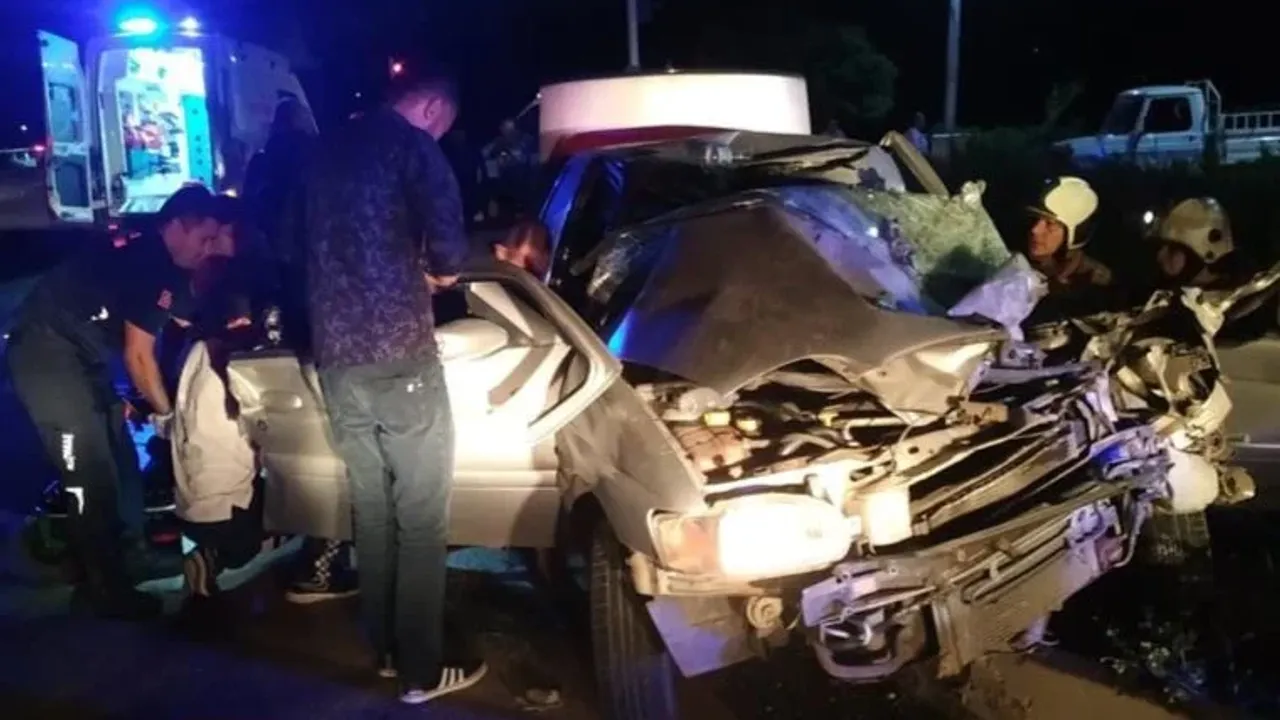 Bursa'da korkunç kaza: 2 kişi ağır yaralandı