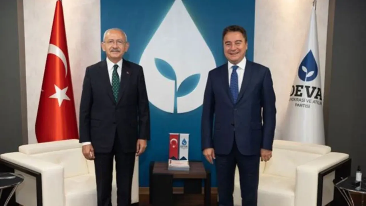 CHP lideri Kemal Kılıçdaroğlu, Ali Babacan'ı ziyaret etti