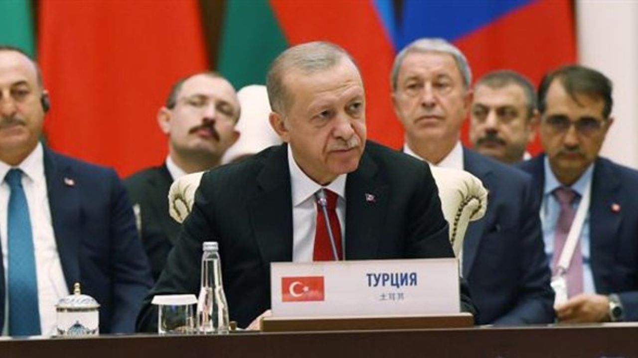 Cumhurbaşkanı Erdoğan, Şanghay İşbirliği Örgütü Zirvesi'nde konuştu