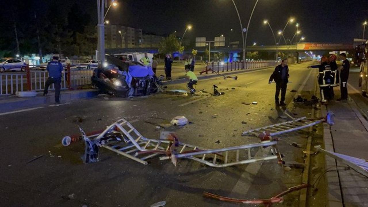 Kayseri'de korkunç kaza: 2 ölü, 2 yaralı