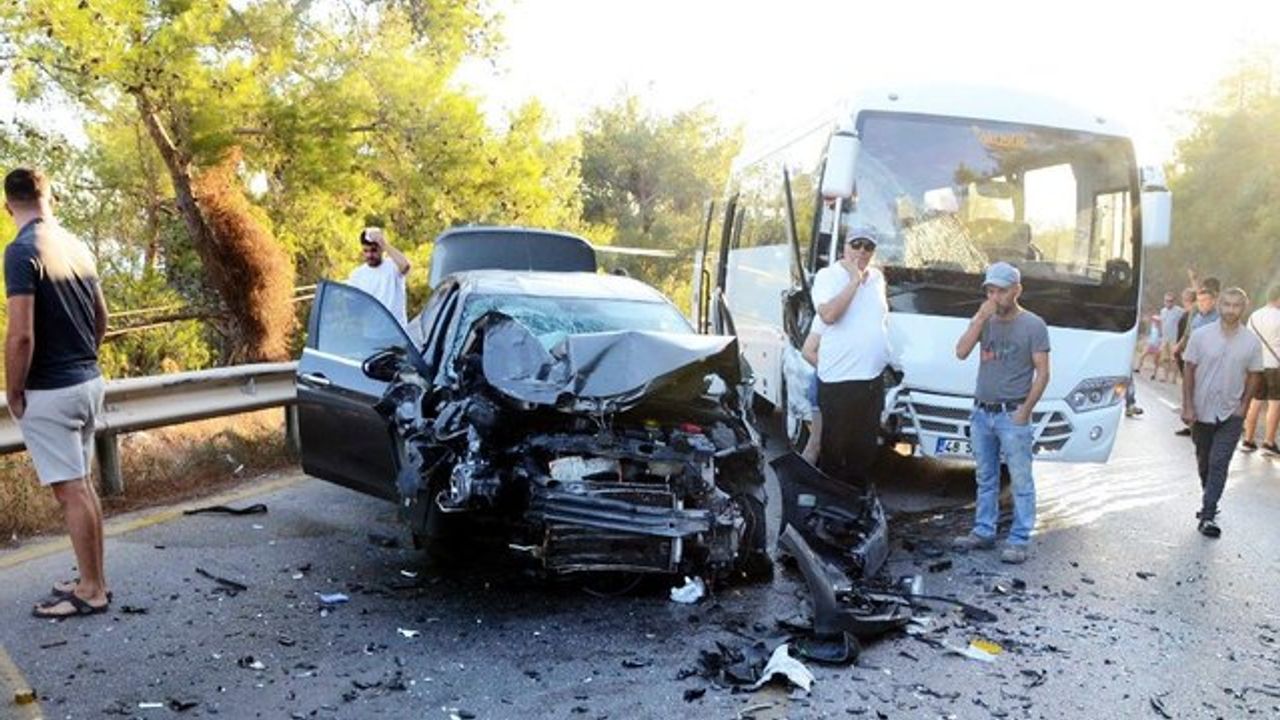 Bodrum'da korkunç kaza! 6 kişi yaralandı