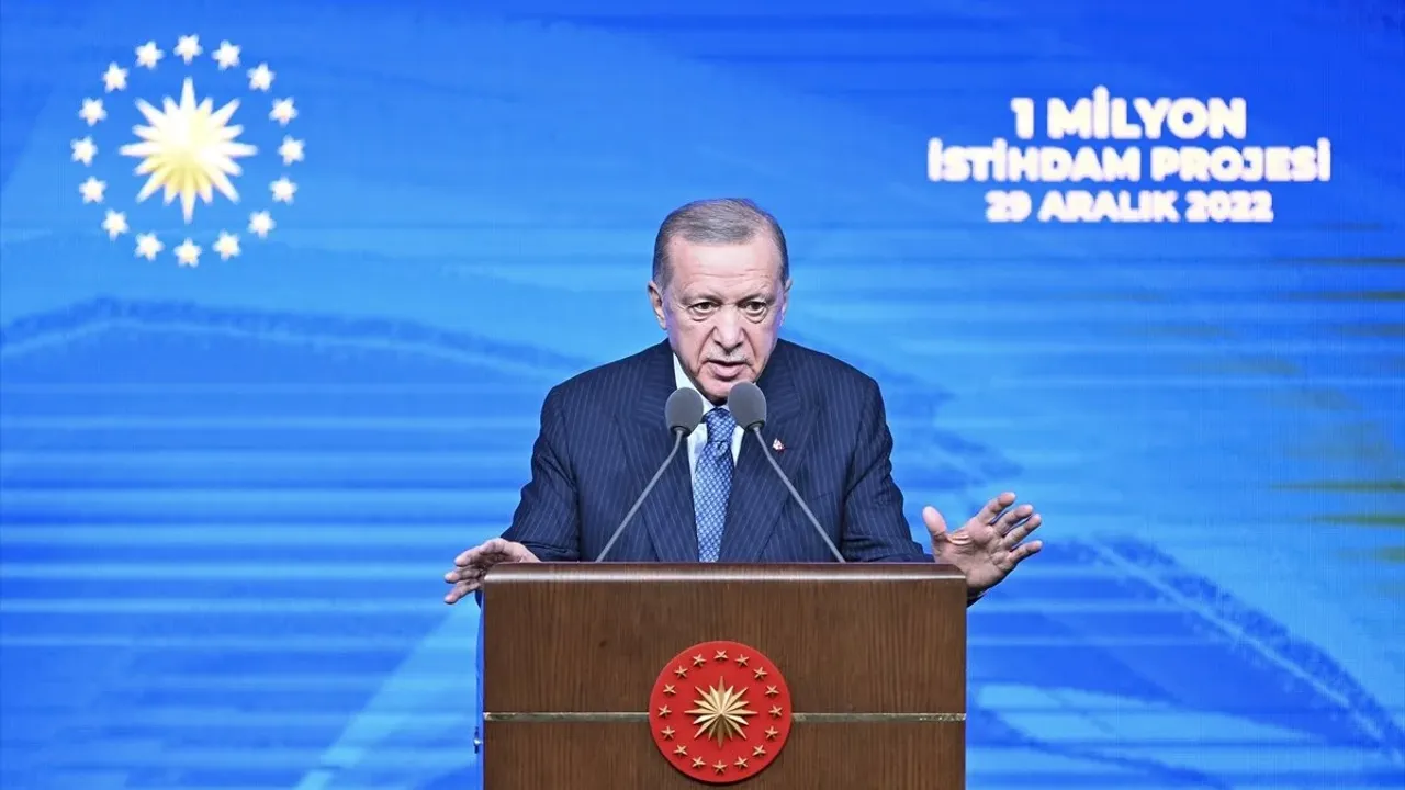 Cumhurbaşkanı Erdoğan'dan 1 milyon istihdam müjdesi geldi
