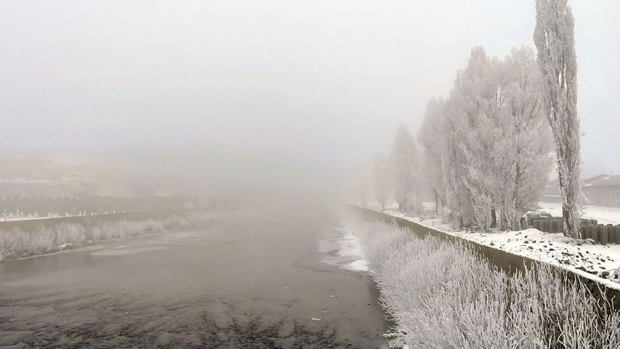 Doğu Anadolu’da bembeyaz görüntü! Karla kaplandı…