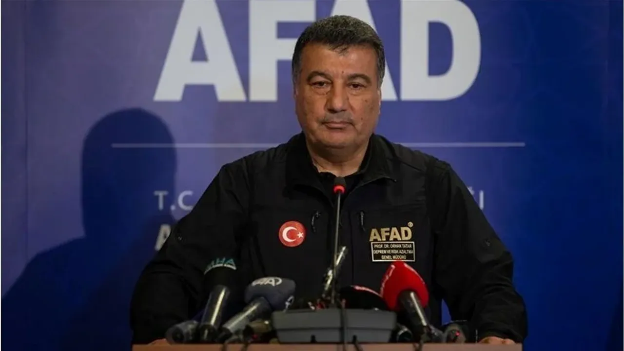Depremin son bilançosunu AFAD Başkanı Orhan Tatar açıkladı