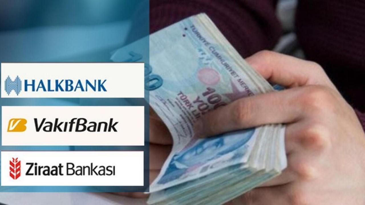 Kredi çekecekler müjde! Ziraat Bankası, Halkbank, Vakıfbank konut, taşıt ve ihtiyaç kredisi faiz oranlarını güncelledi.