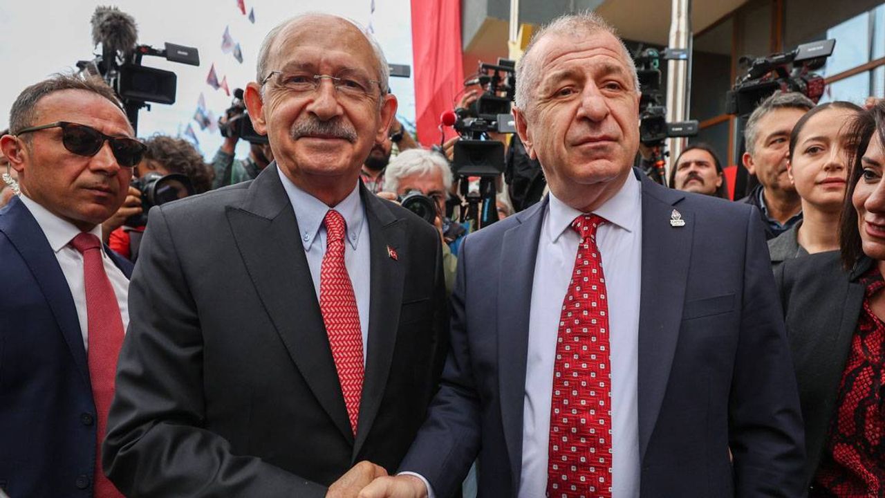 Zafer Partisi lideri Ümit Özdağ, görüşmede Kemal Kılıçdaroğlu'na iki soru sormuş