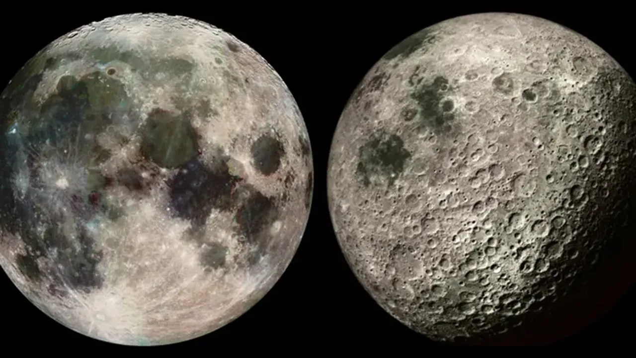 Bilim insanlarını hayrete düşüren keşif! Ay'ın karanlık yüzünde dev bir yapı bulundu