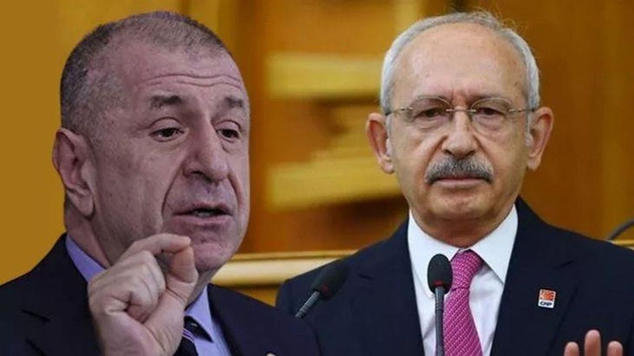 Ümit Özdağ CHP liderine "Özür borçları var" diyerek seslendi
