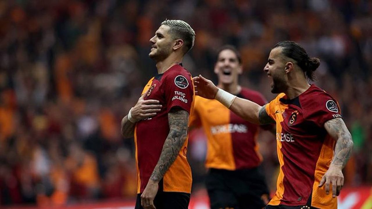 Icardi Galatasaray'da tarihe geçti