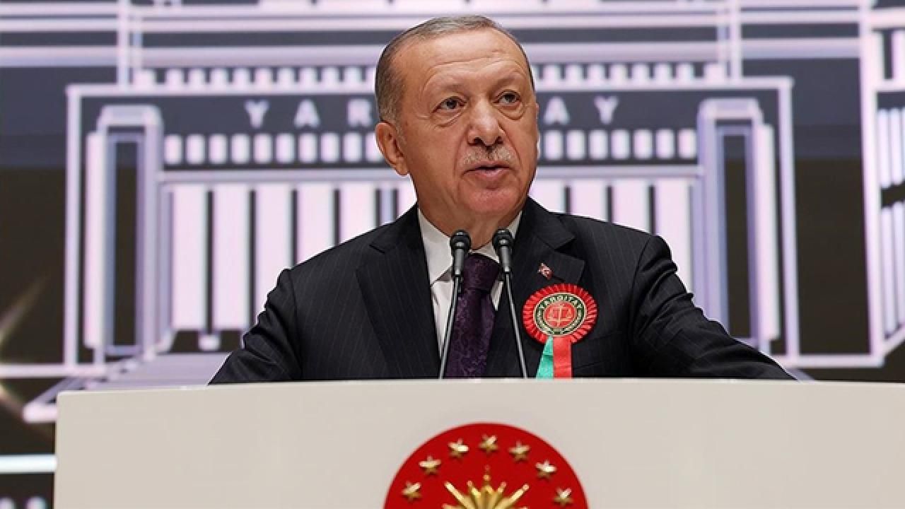 Cumhurbaşkanı Erdoğan açıkladı! Yıl sonunda yapılacak sınavla adalet teşkilatına iki yeni müessese geliyor