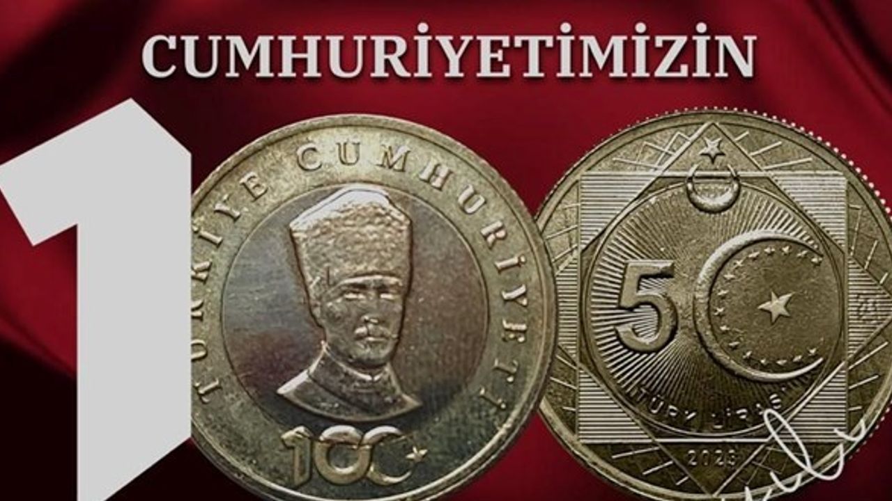 Hazine ve Maliye Bakanlığı, Cumhuriyet'in 100. Yılına Özel Hatıra Parası Bastı