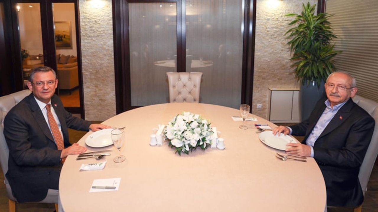 Özgür Özel ve Kemal Kılıçdaroğlu akşam yemeğinde buluştu