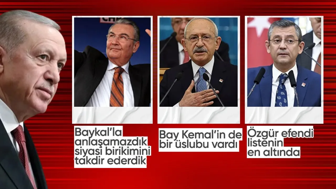Cumhurbaşkanı Recep Tayyip Erdoğan'dan Baykal-Kılıçdaroğlu-Özel analizi!