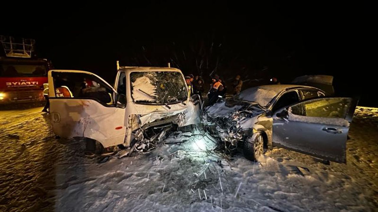 Bingöl'de feciz kaza: 1 ölü, 6 yaralı