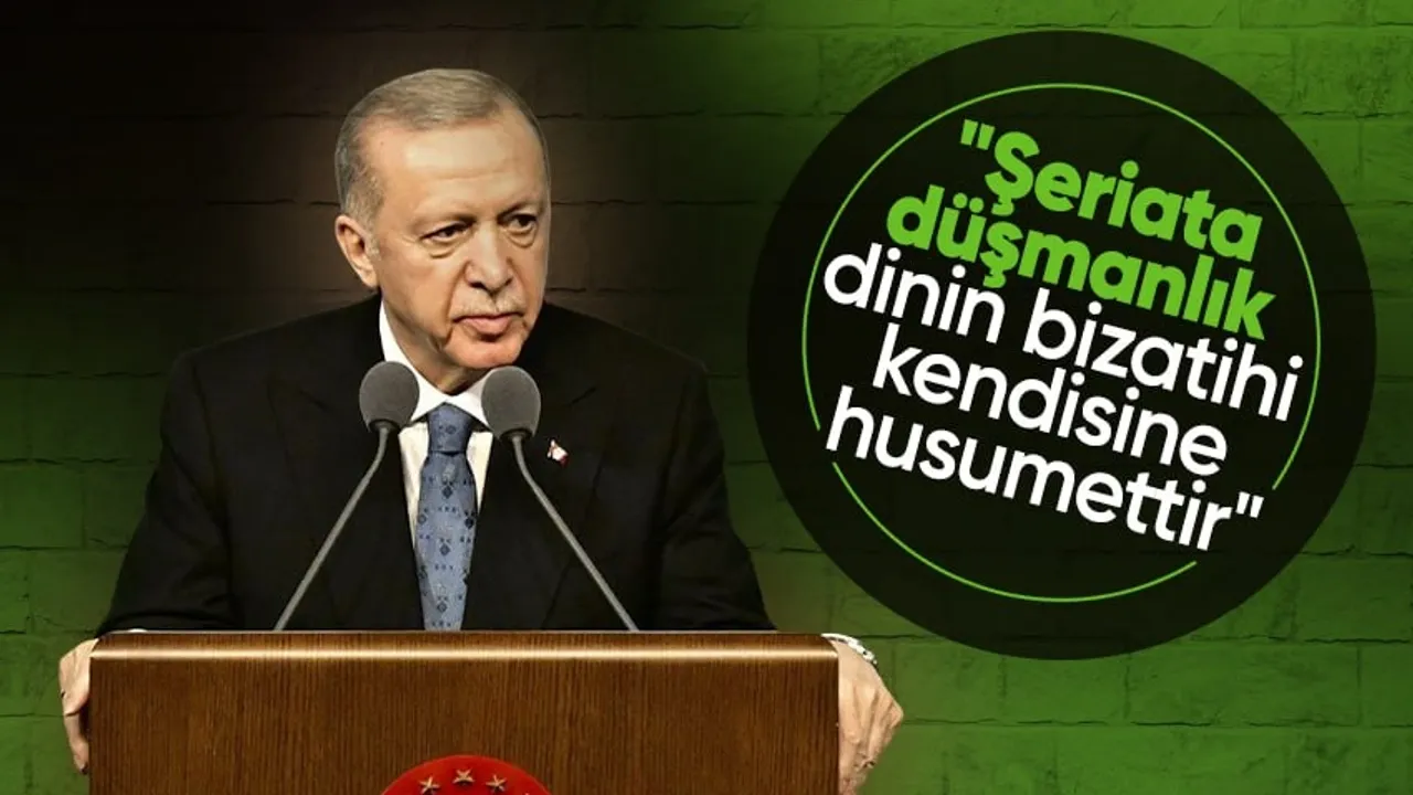 Cumhurbaşkanı Erdoğan 'Din Görevlileri Mezuniyet Töreni'nde açıklamalarda bulundu