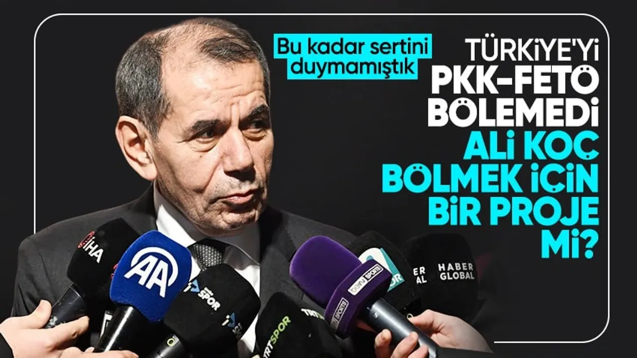 Dursun Özbek'ten Ali Koç'a "Türkiye'yi bölemezsin" tepkisi
