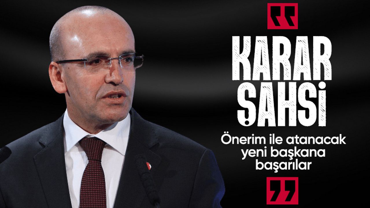 Mehmet Şimşek'ten Hafize Gaye Erkan'ın istifası sonrası ilk yorum
