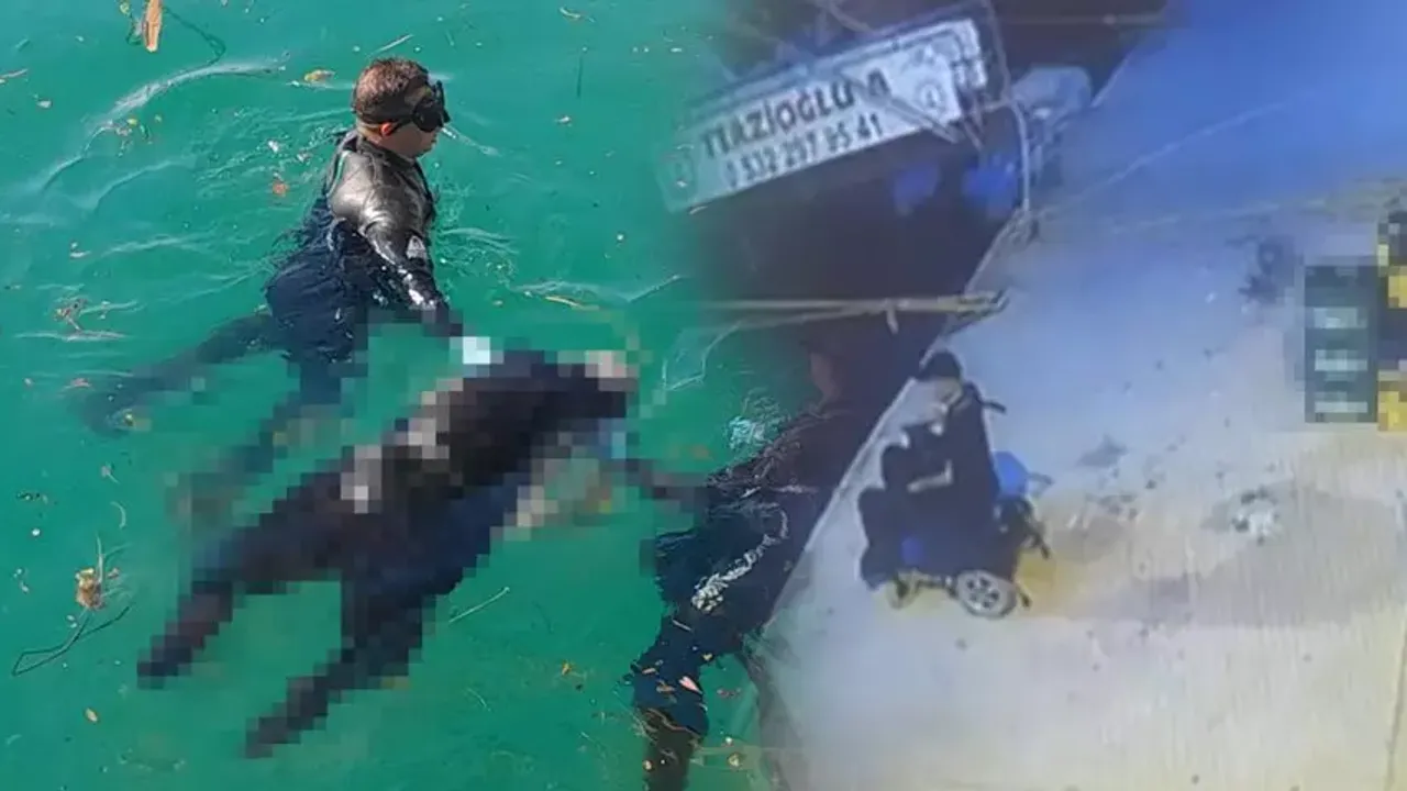 Muğla'da yürek burkan olay... Akülü sandalyesiyle iskeleye geldi, denize atlayarak yaşamına son verdi
