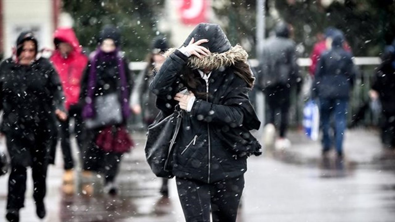 5 il için kuvvetli yağış ve kar uyarısı