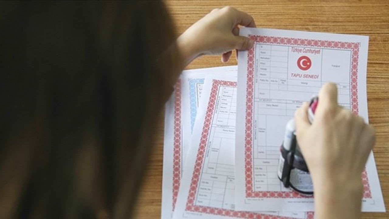 Tapu için milyonları ilgilendiren düzenleme! AK Parti harekete geçti