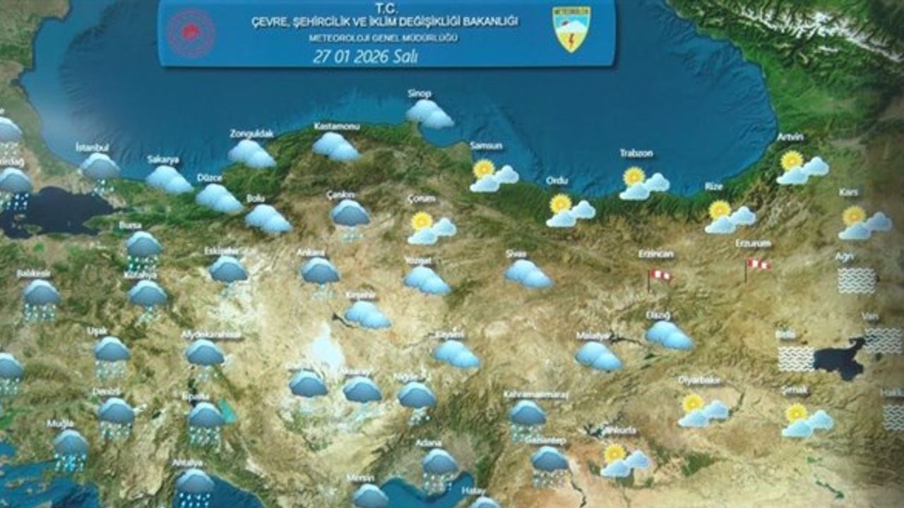 Uzmanı Uyardı: Yeni Yağışlı Hava Dalgası Tüm Türkiye’yi Etkisi Altına Alacak