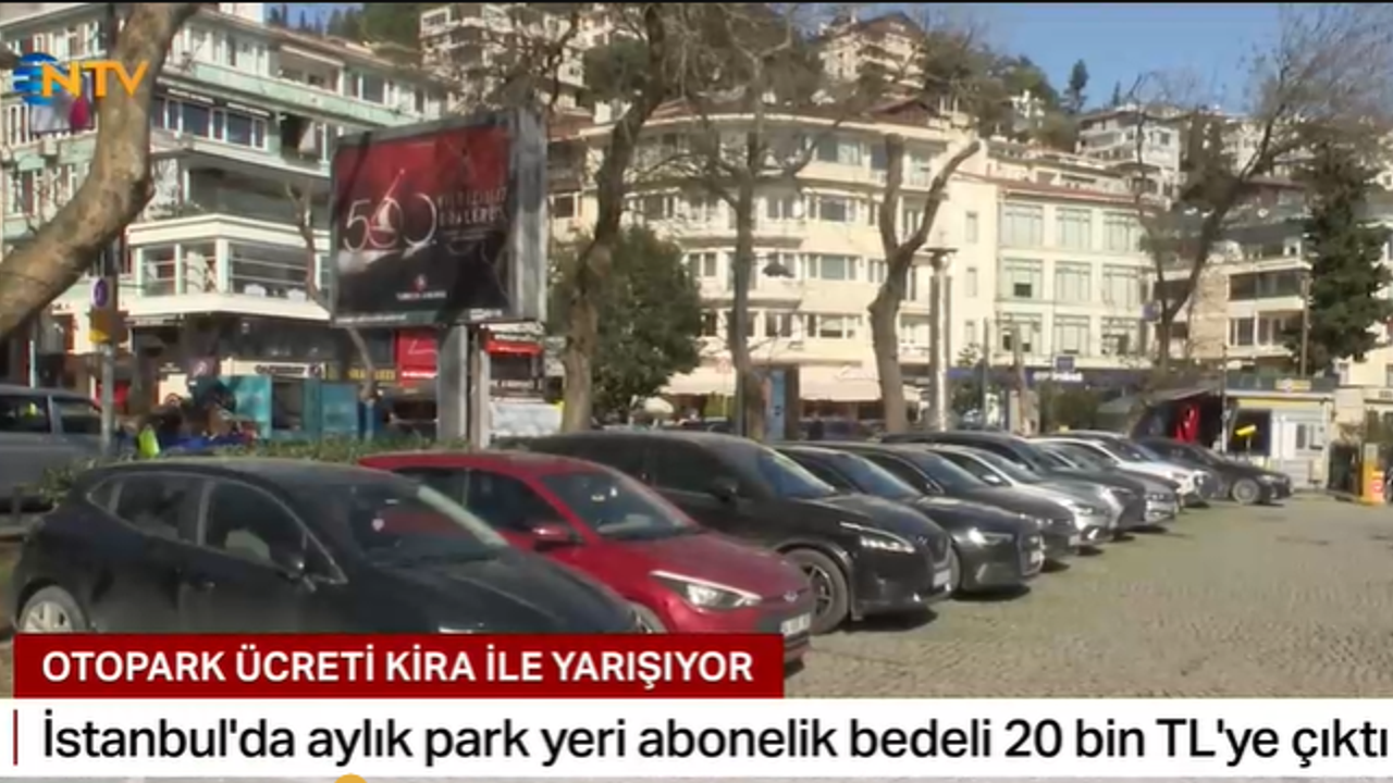 Otopark ücretleri kirayı solladı: Abonelik 20 bin lira