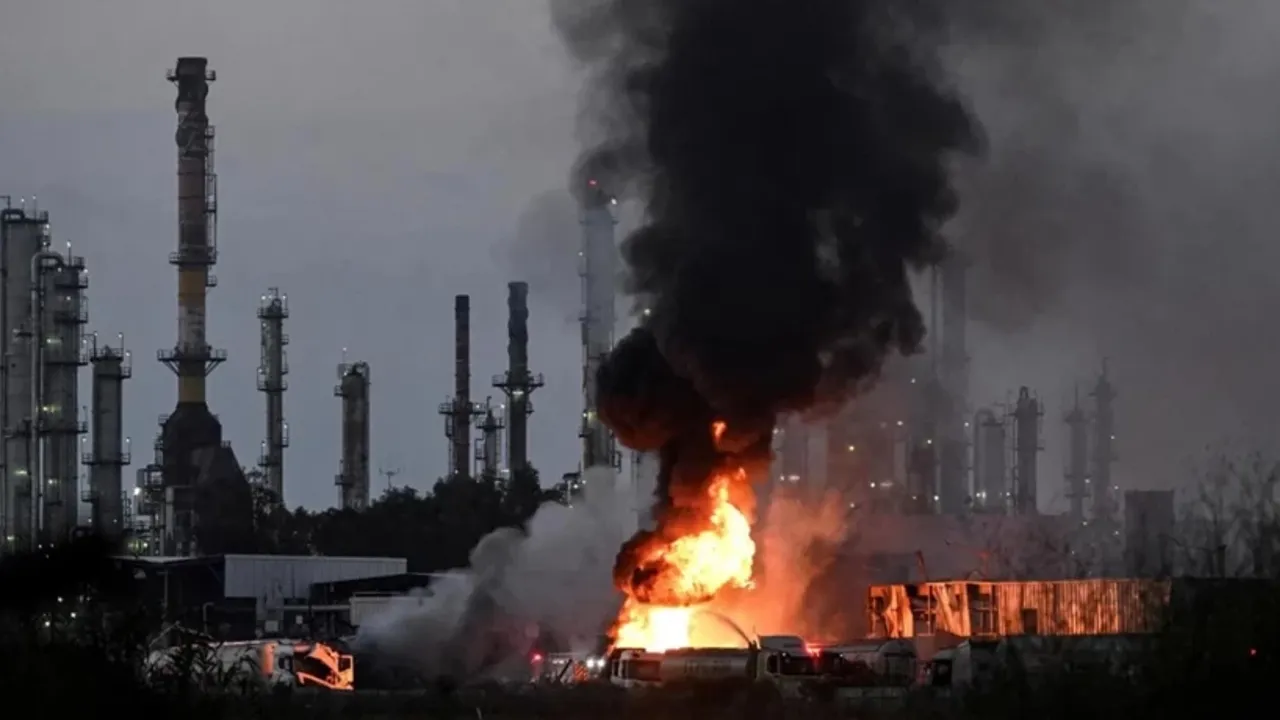 İran Hayfa’daki Petrol Rafinerisini İkinci Kez Vurdu