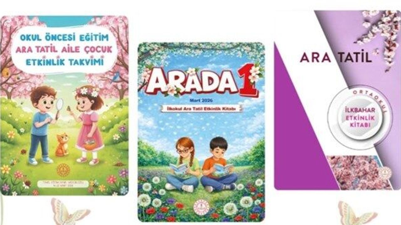 MEB’in ara tatil etkinlik kitapları erişime açıldı