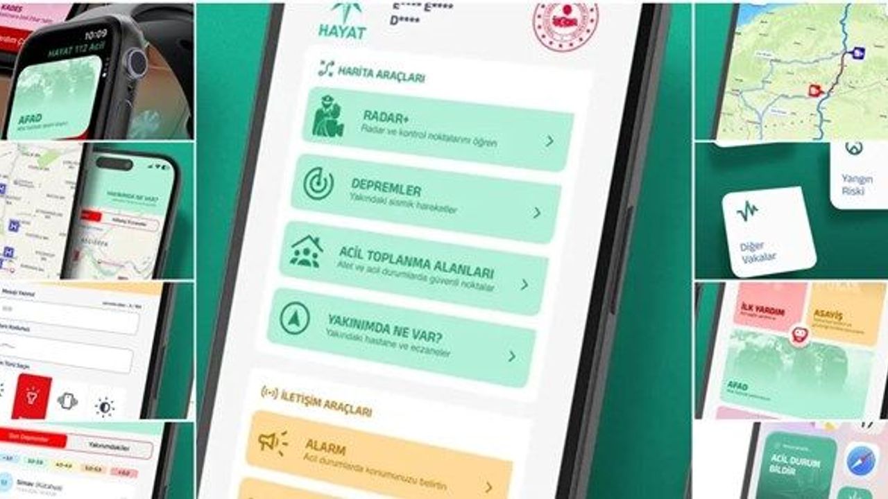 Hayat 112 Acil bir haftada 400 bin kez indirildi