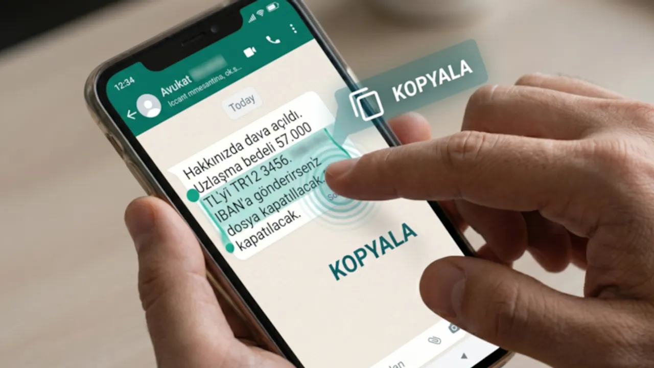 WhatsApp’tan gelen IBAN’a para gönderenler dikkat!