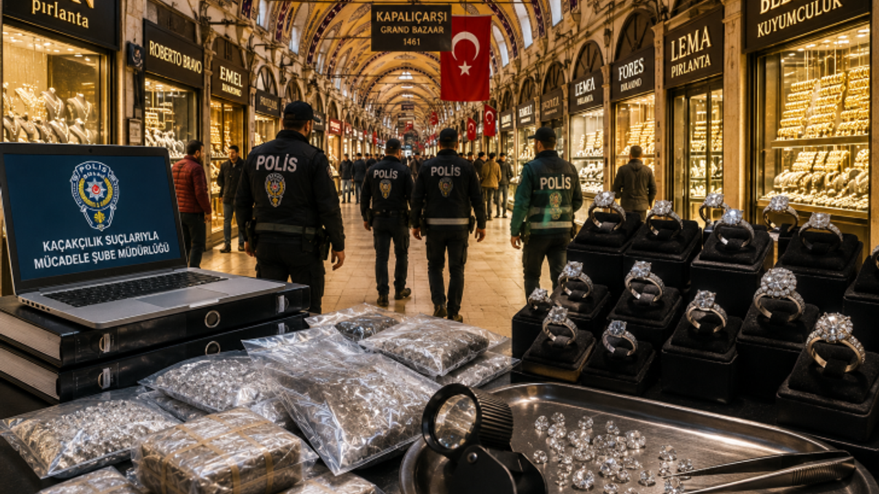 Kapalıçarşı merkezli pırlanta operasyonu genişliyor: Yeni firmalar ve dijital para trafiği mercek altında