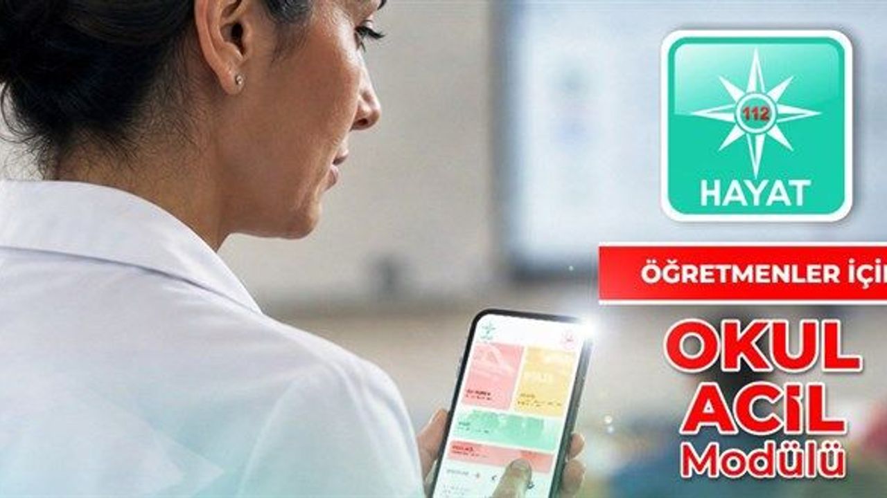 Okullarda “Acil Buton” dönemi başladı: Tek tuşla 112 ekiplerine anlık ihbar