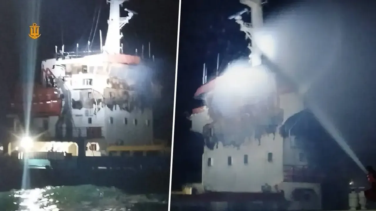 Karadeniz’de Türk gemisine İHA saldırısı: 2 kişi yaralandı
