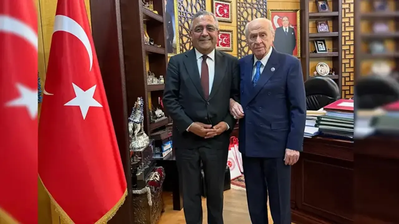 Bahçeli ile Tanrıkulu bir araya geldi