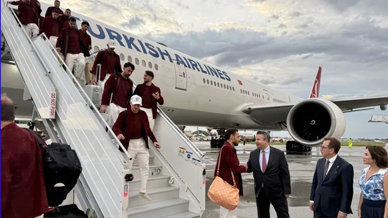 Bizim çocuklar Dünya Kupası için ABD’ye ulaştı