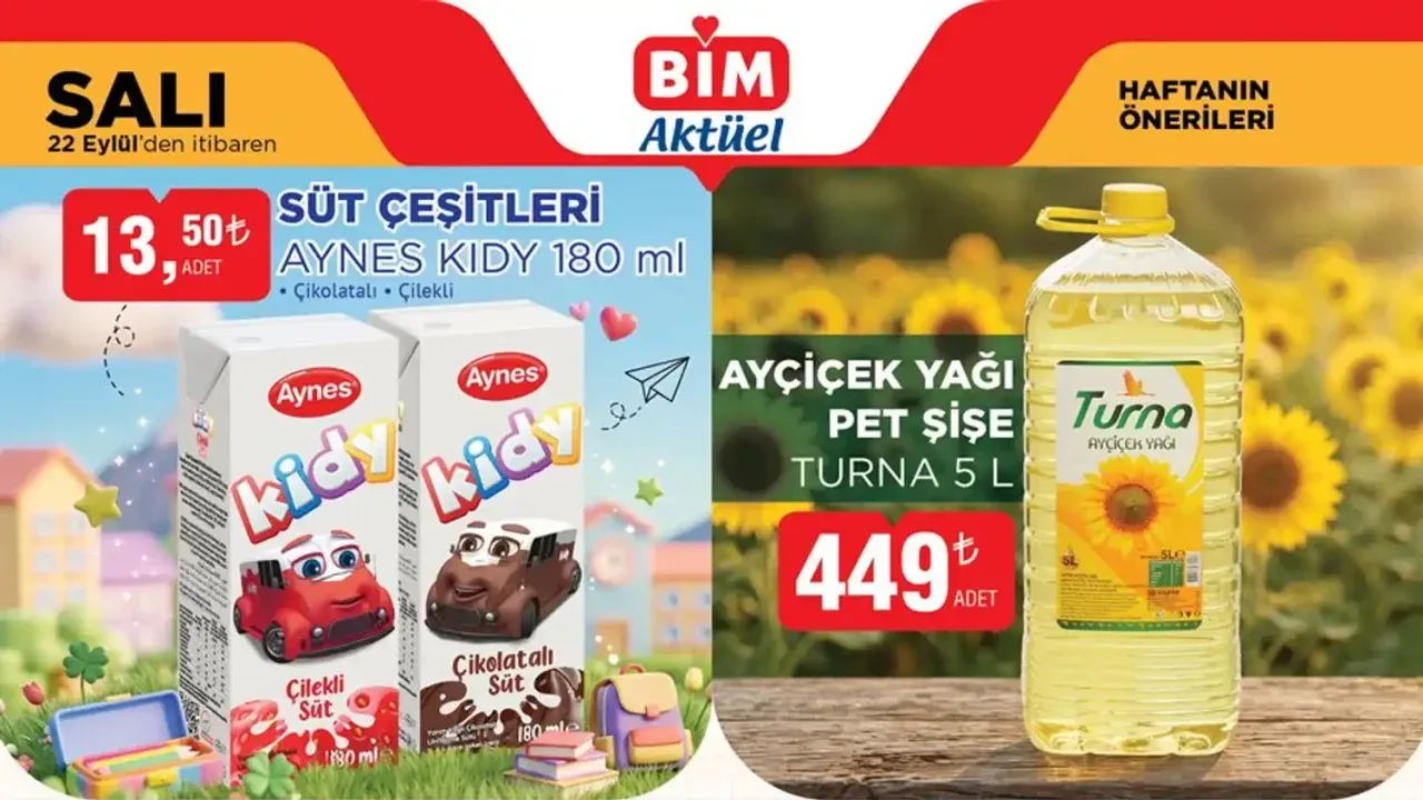 BİM 22 Eylül 2026 Salı Aktüel Ürünler Kataloğu Yayımda!