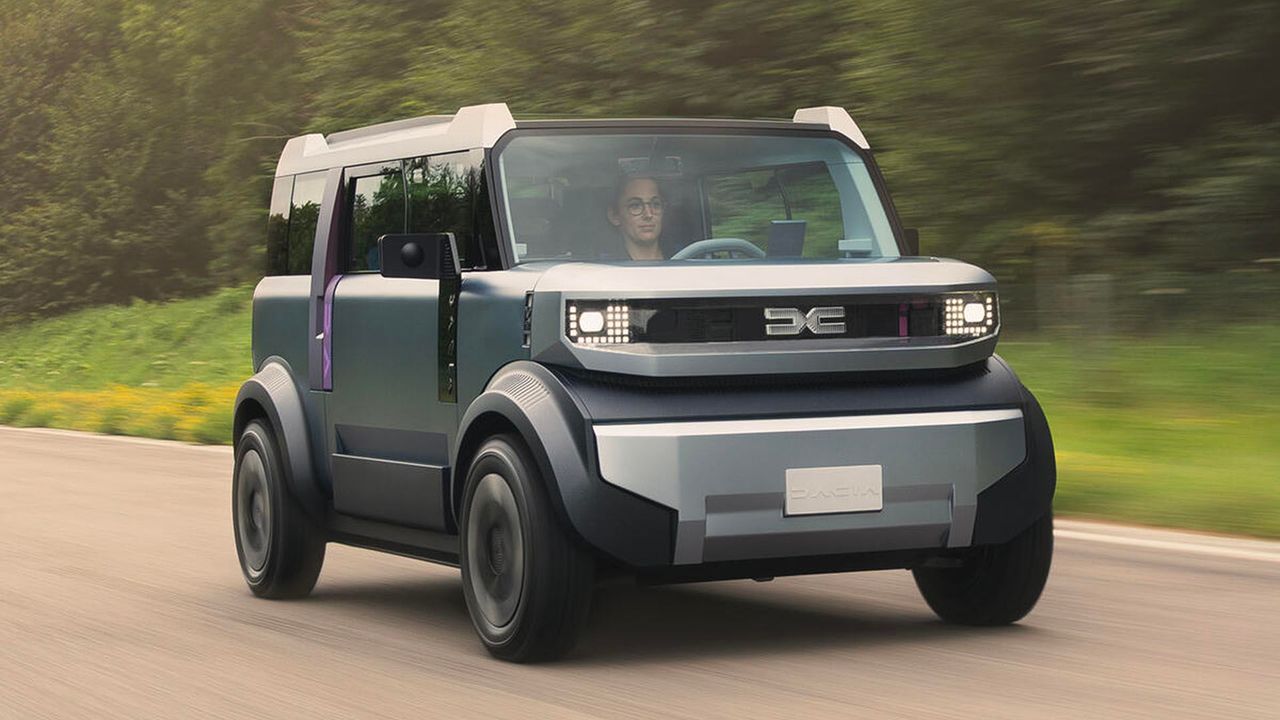 Dacia Hipster Sahneye Çıktı: Ucuz Elektrikli Devrim