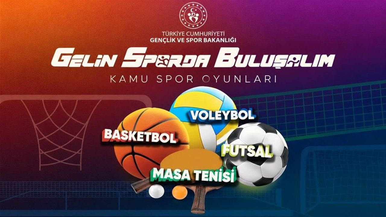 4. Kamu Spor Oyunları Gerçekleştirilecek!
