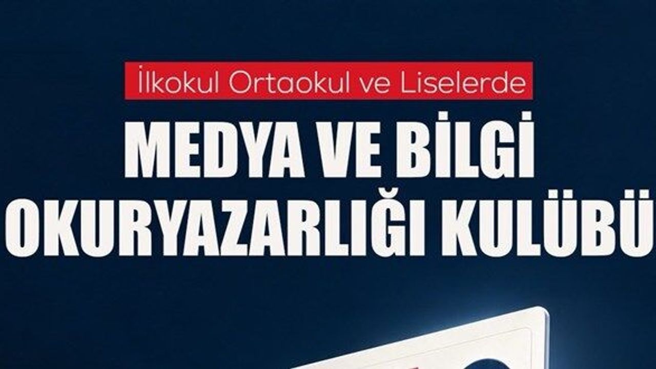MEB'den yeni adım: Okullara medya okuryazarlığı kulübü geliyor