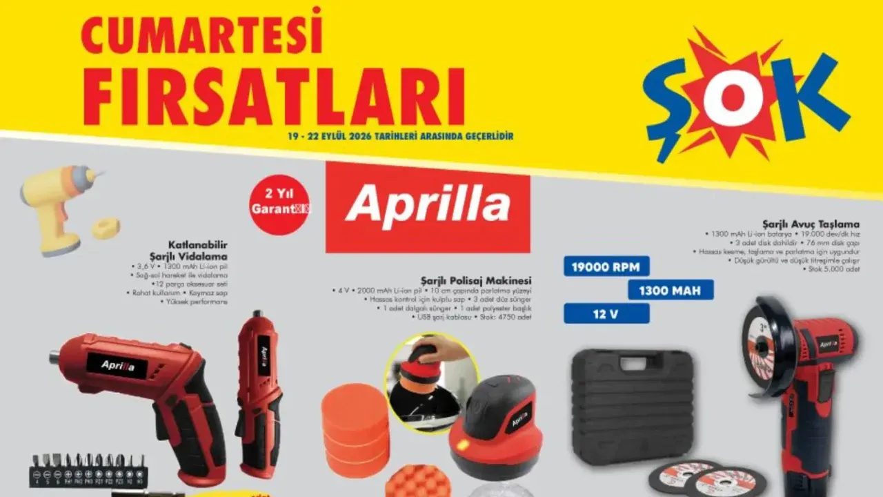 ŞOK 19 Eylül 2026 Cumartesi Fırsatları Aktüel Ürünler Kataloğu