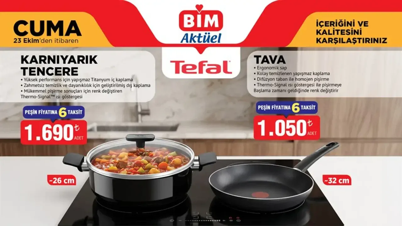 BİM 23 Ekim 2026 Cuma Aktüel Ürünler Kataloğu Yayımda!