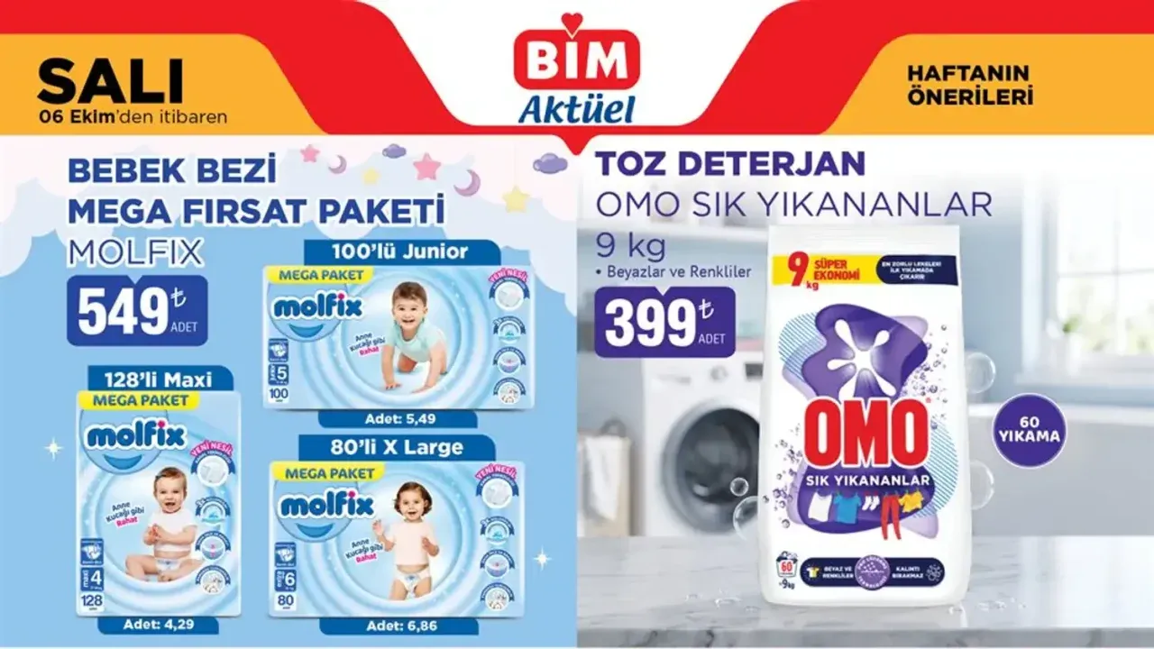BİM 6 Ekim 2026 Salı Aktüel Ürünler Kataloğu Yayımda!