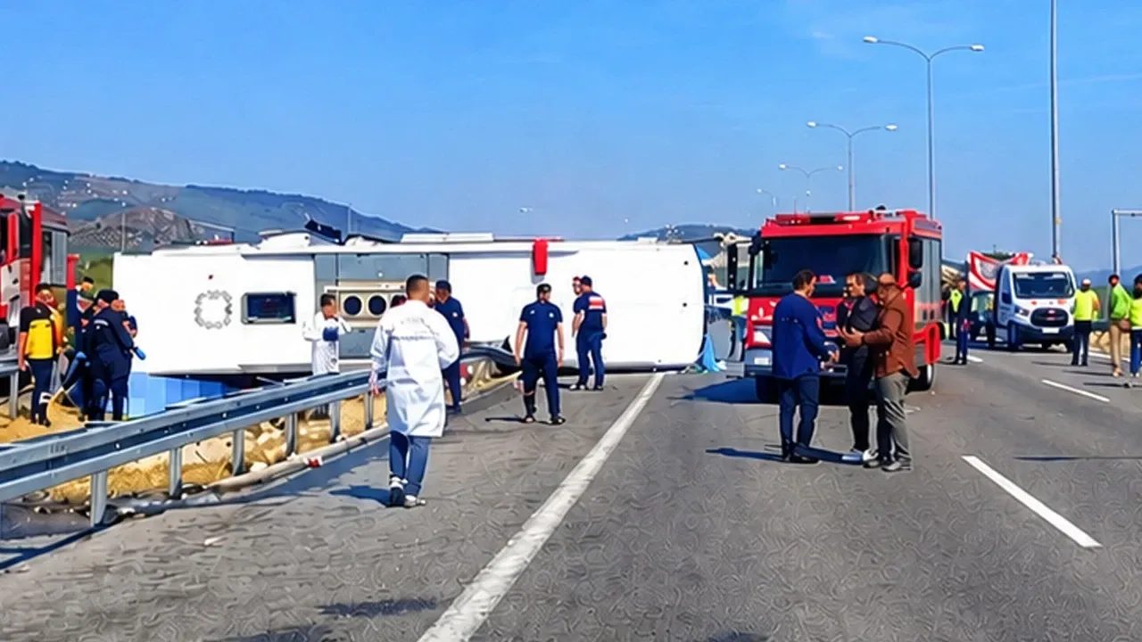Manisa'da feci kaza: Yolcu otobüsü tıra çarptı, 11 kişi öldü