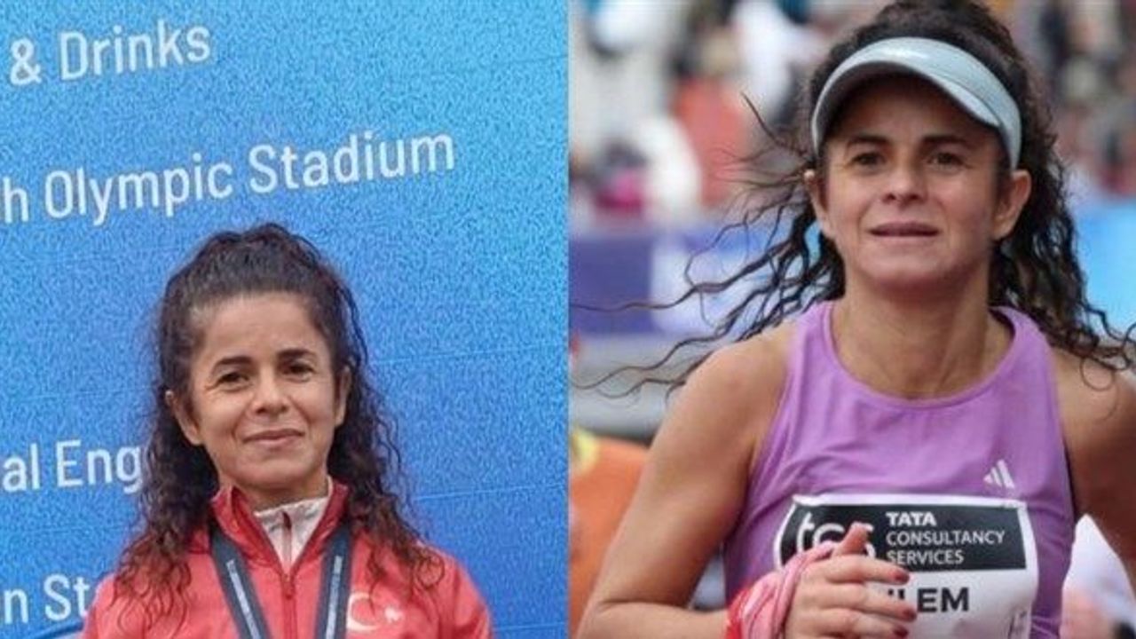 Aydınlı öğretmen Amsterdam Maratonu’nda rekor kırdı