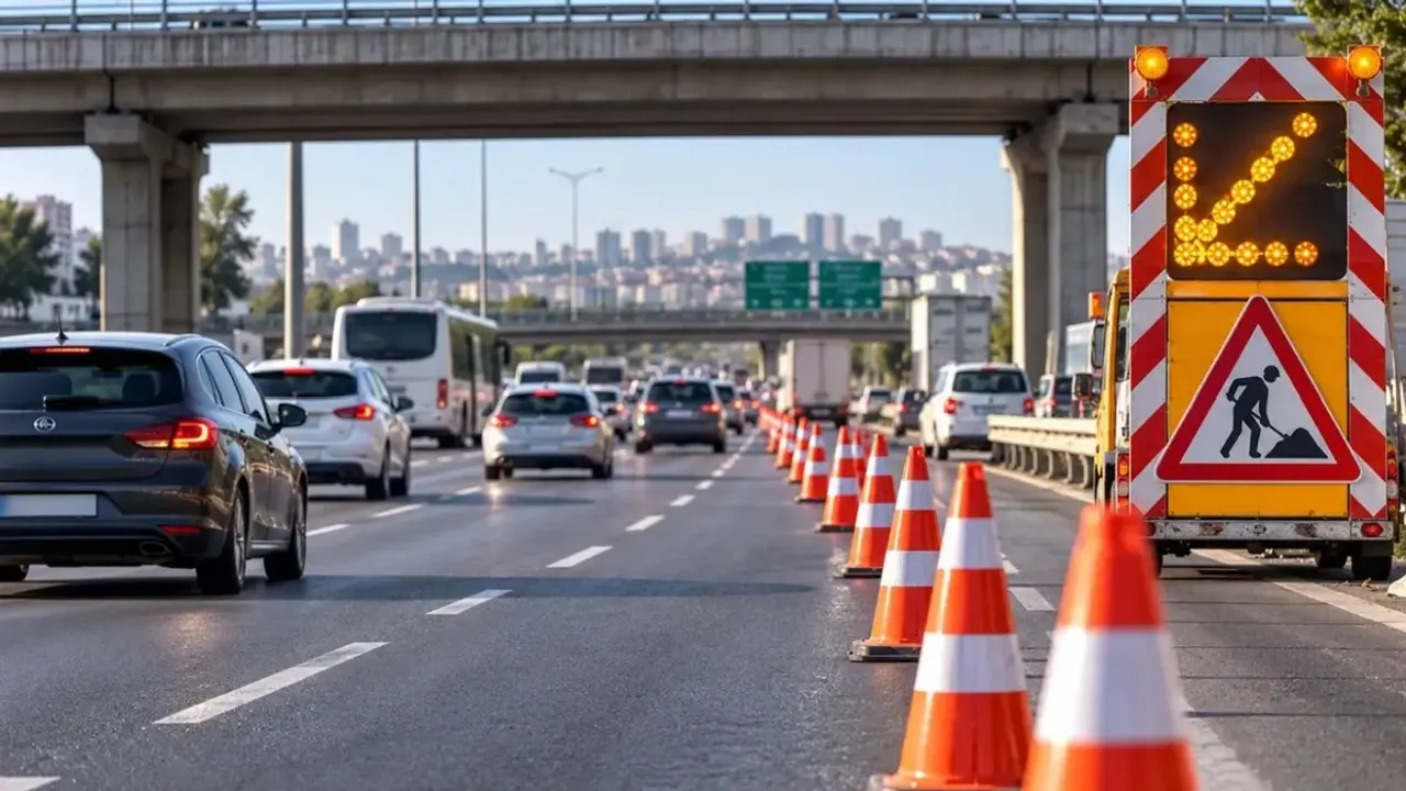 İstanbul’da sürücüler dikkat: D-100’de 50 gün sürecek düzenleme başlıyor