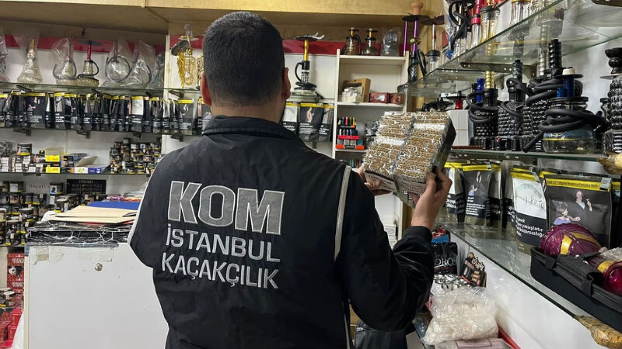 İstanbul’da kaçak tütün operasyonu: 12 şüpheli hakkında gözaltı kararı