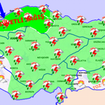 Meteorolojiden yarın için kuvvetli yağış uyarısı! 28 Ağustos Cuma Meteoroloji Haritalı Hava Tahmini