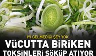 Vücutta biriken toksinleri söküp atıyor! Sofranızdan eksik etmeyin