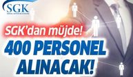 Sosyal Güvenlik Kurumu (SGK) 400 personel alımı yapıyor! 2019 SGK memur alıımı başvuru şartları neler? .