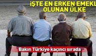 Ülkelerin emeklilik yaşları kaç? İşte en erken emekli olunan ülke